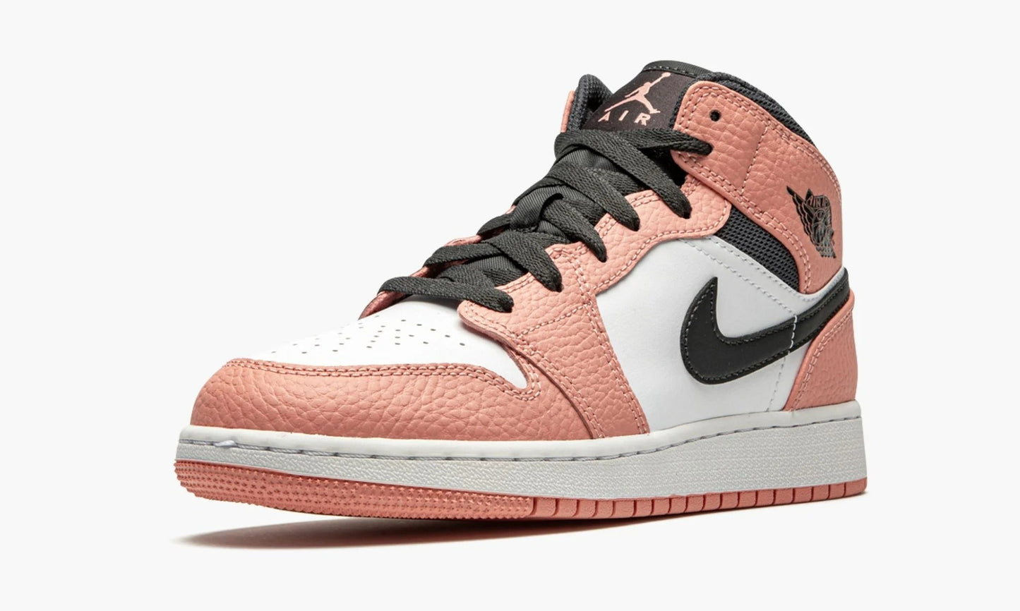 Air Jordan 1 Mid GS PINK QUARTZ - 555112 603 | The Sortage