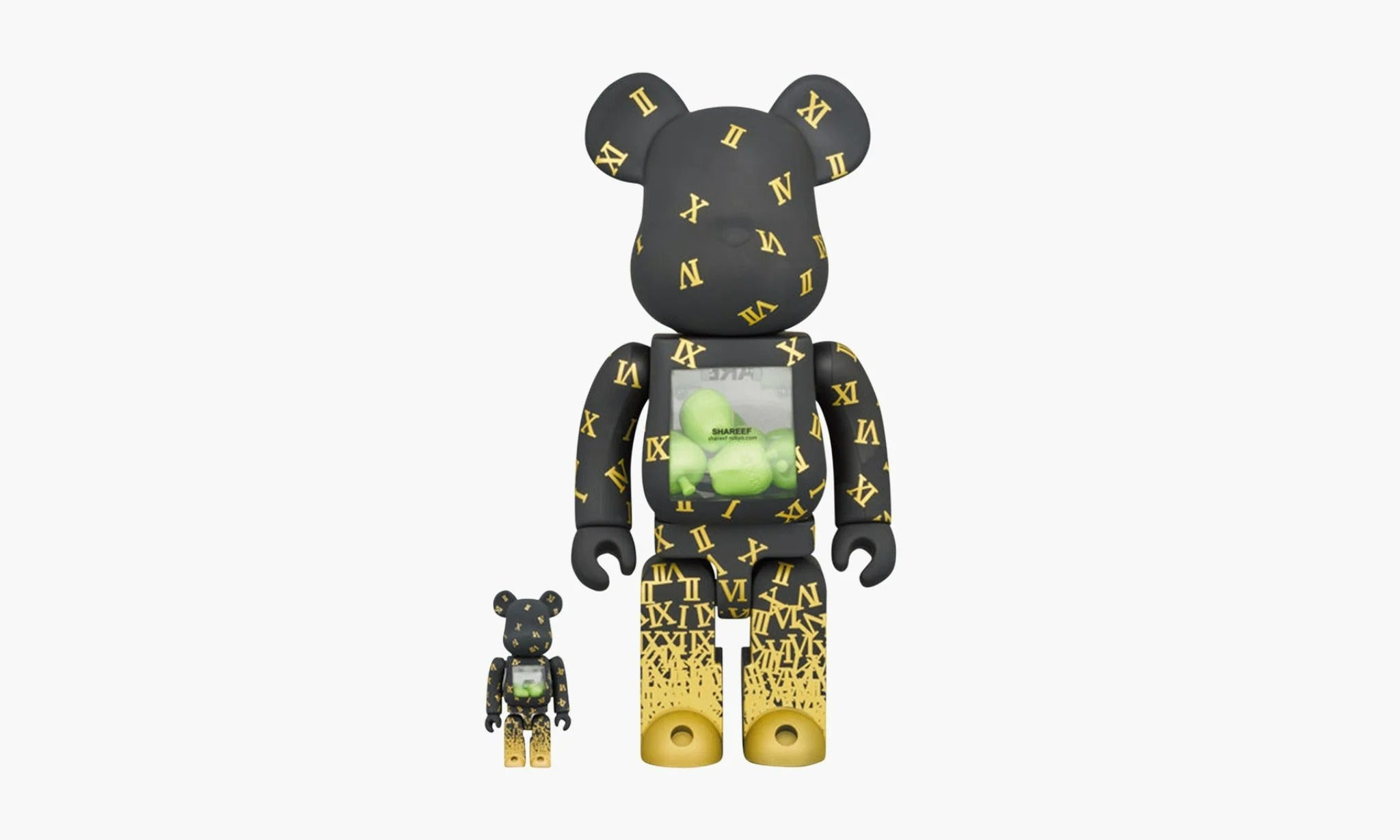 Bearbrick Shareef 3 100% & 400% Set | The Sortage