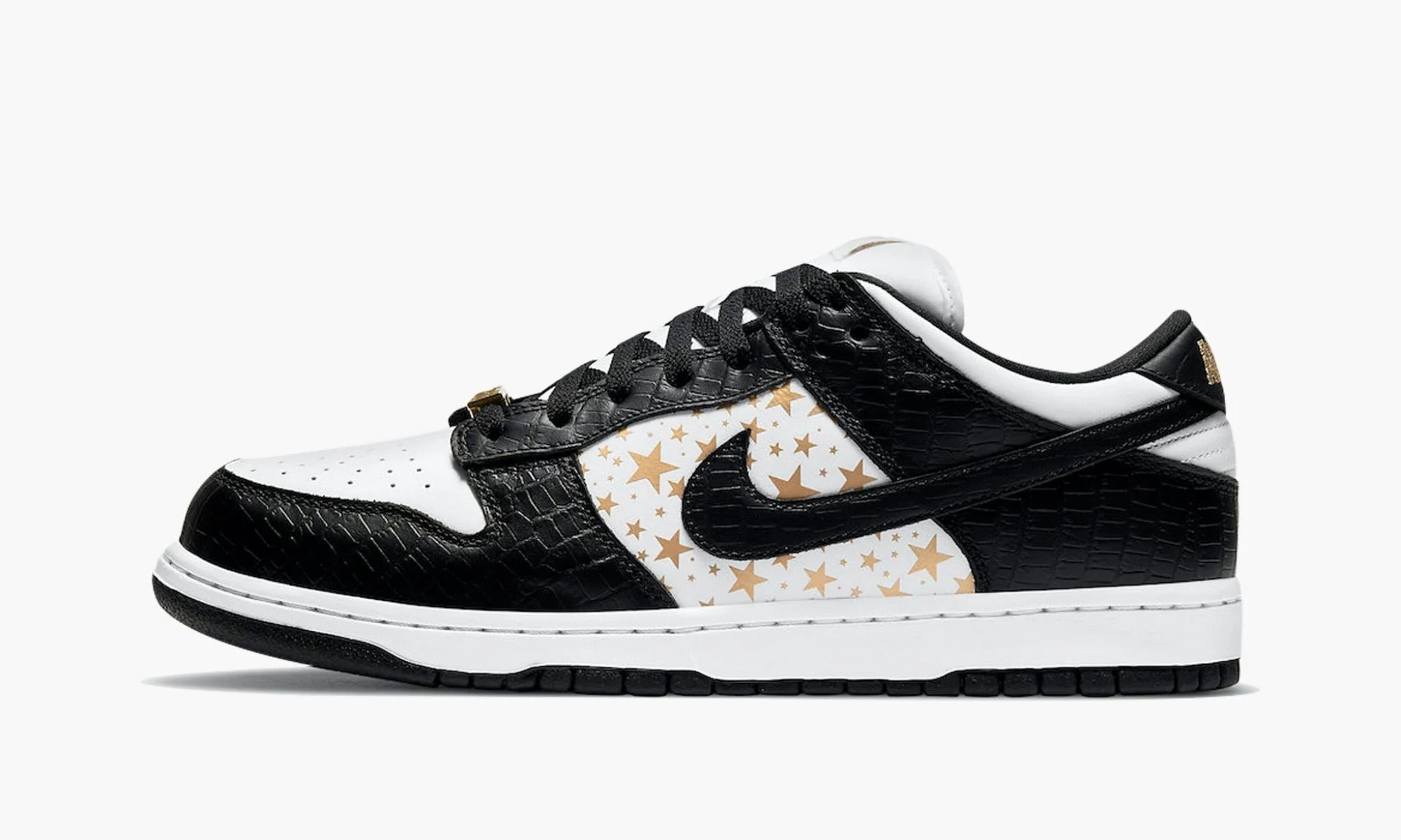 Dunk SB Low Supreme Stars Black