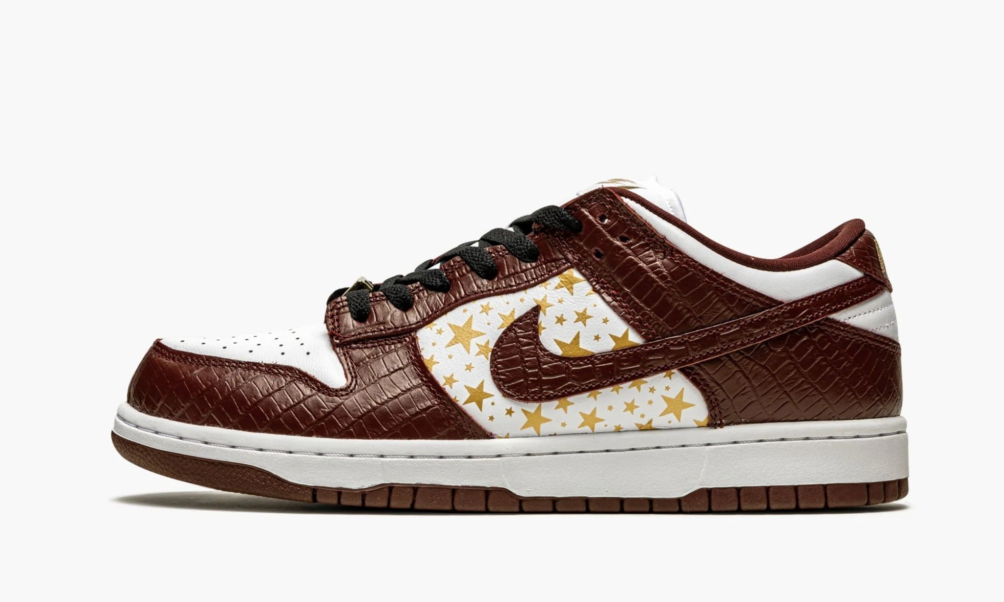 Dunk SB Low Supreme Stars Barkroot Brown