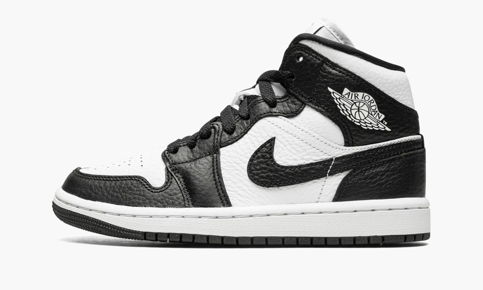 Air Jordan 1 Mid Split WMNS Black White