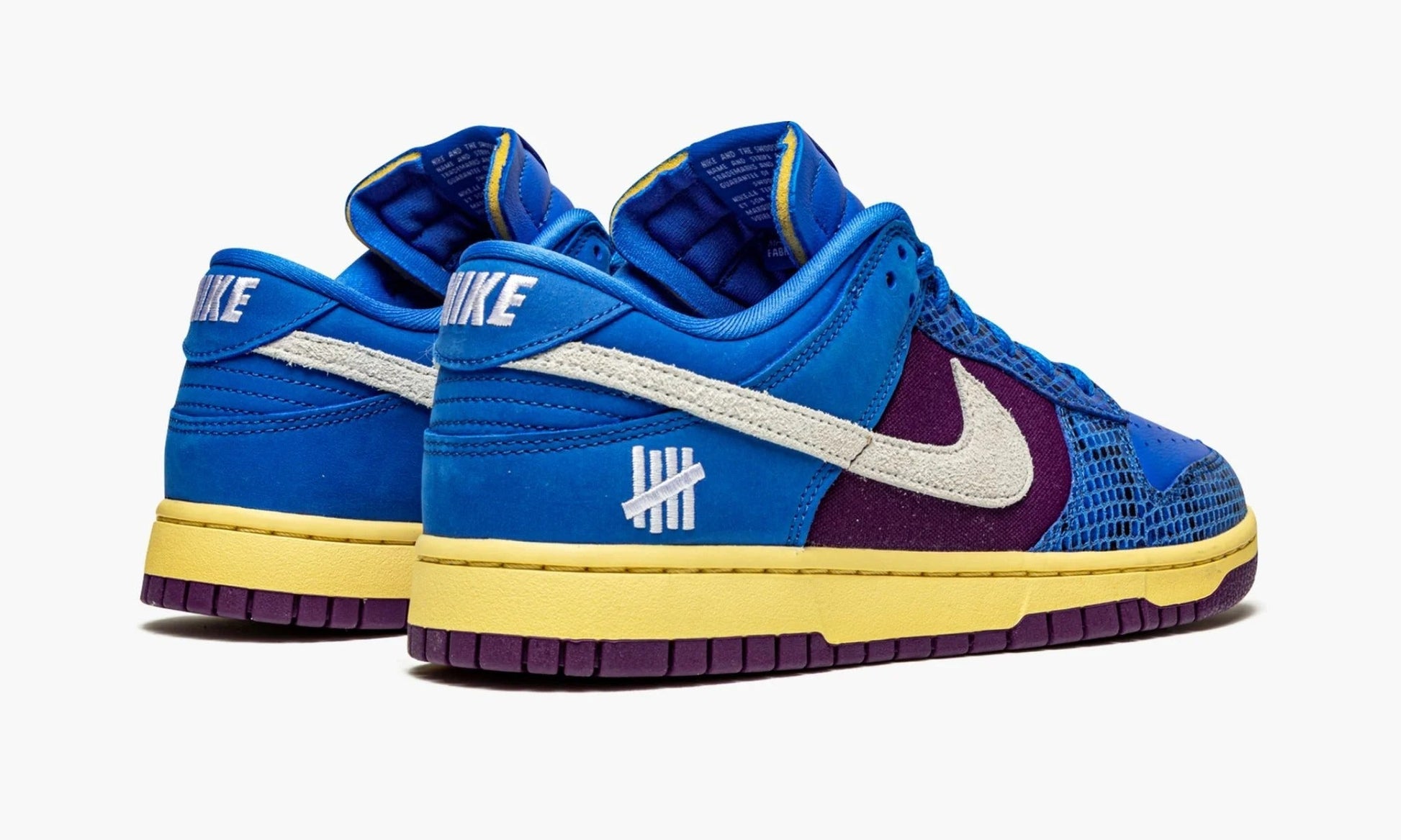 Dunk Low Undefeated 5 On It Dunk vs. AF1 - DH6508 400 