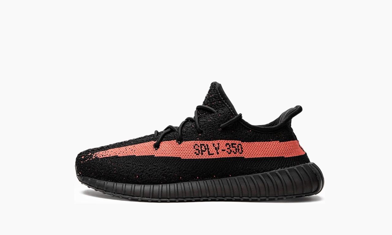 Yeezy Boost 350 V2 Kids Core Black Red - HP6591 | The Sortage