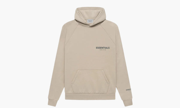 Fear of God Essentials Core Collection Pullover Hoodie String Tan | The Sortage