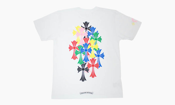 Chrome Hearts Multi Color Cross Cemetery T-shirt White | The Sortage