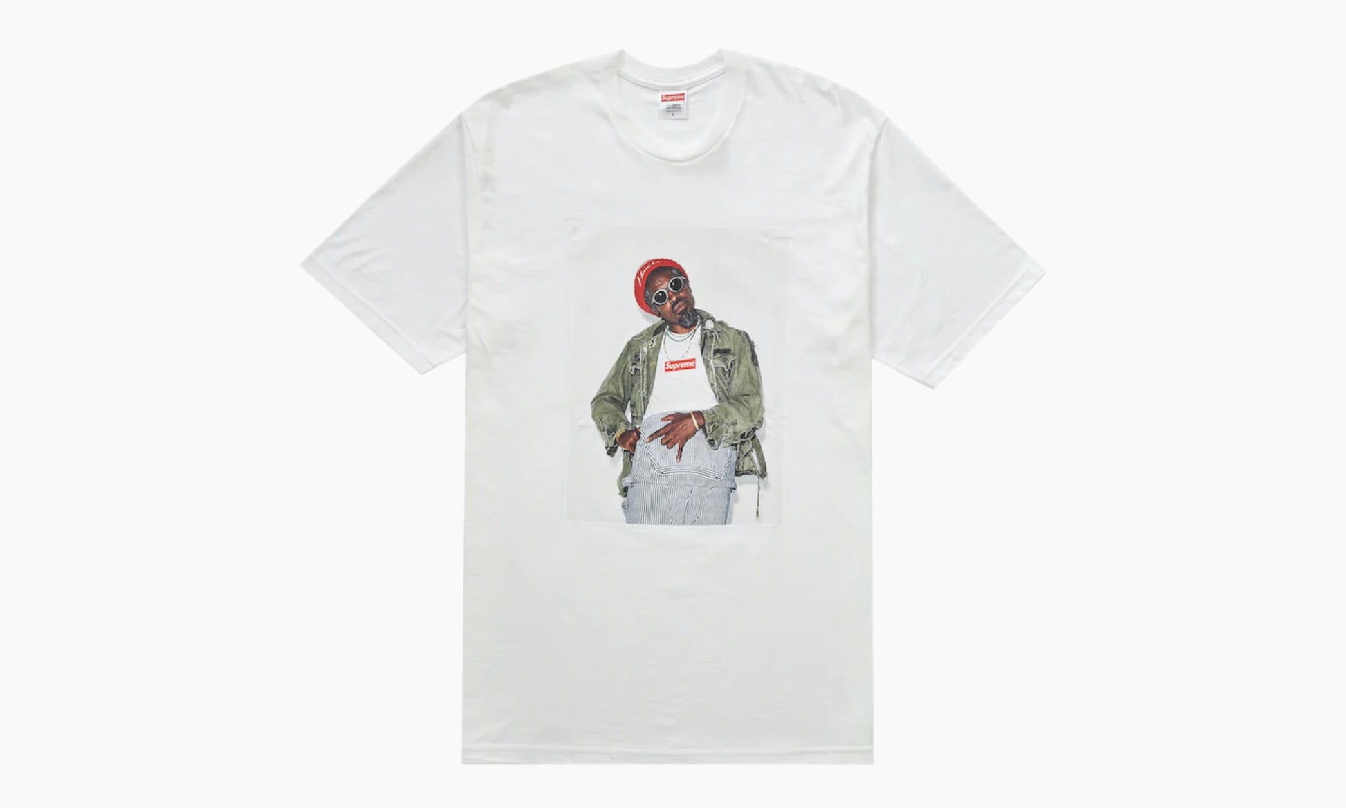 Supreme André 3000 Tee White | The Sortage