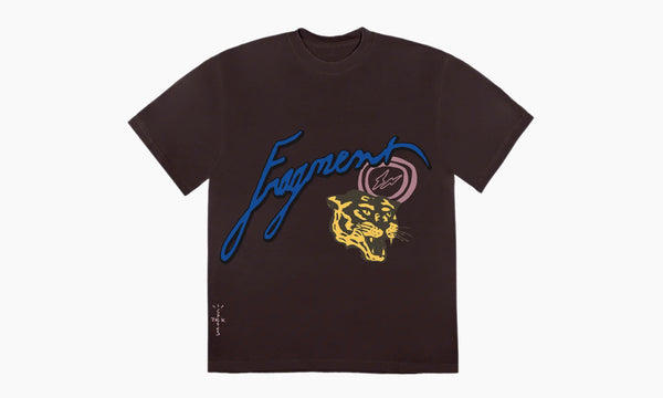 Travis Scott Cactus Jack For Fragment Icons Tee Brown | The Sortage