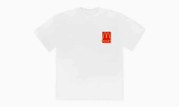 Travis Scott x McDonald's Action Figure Series T-shirt White | The Sortage
