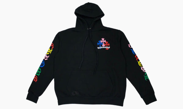 Chrome Hearts Multi Color Cross Cemetery Hoodie Black | The Sortage