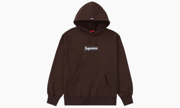 Supreme Box Logo Hoodie Dark Brown FW21 Medium