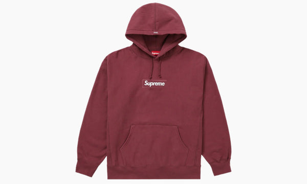 Supreme Box Logo Hooded Sweatshirt FW21 Plum | The Sortage