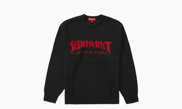 Supreme Thrasher Sweater Black | The Sortage