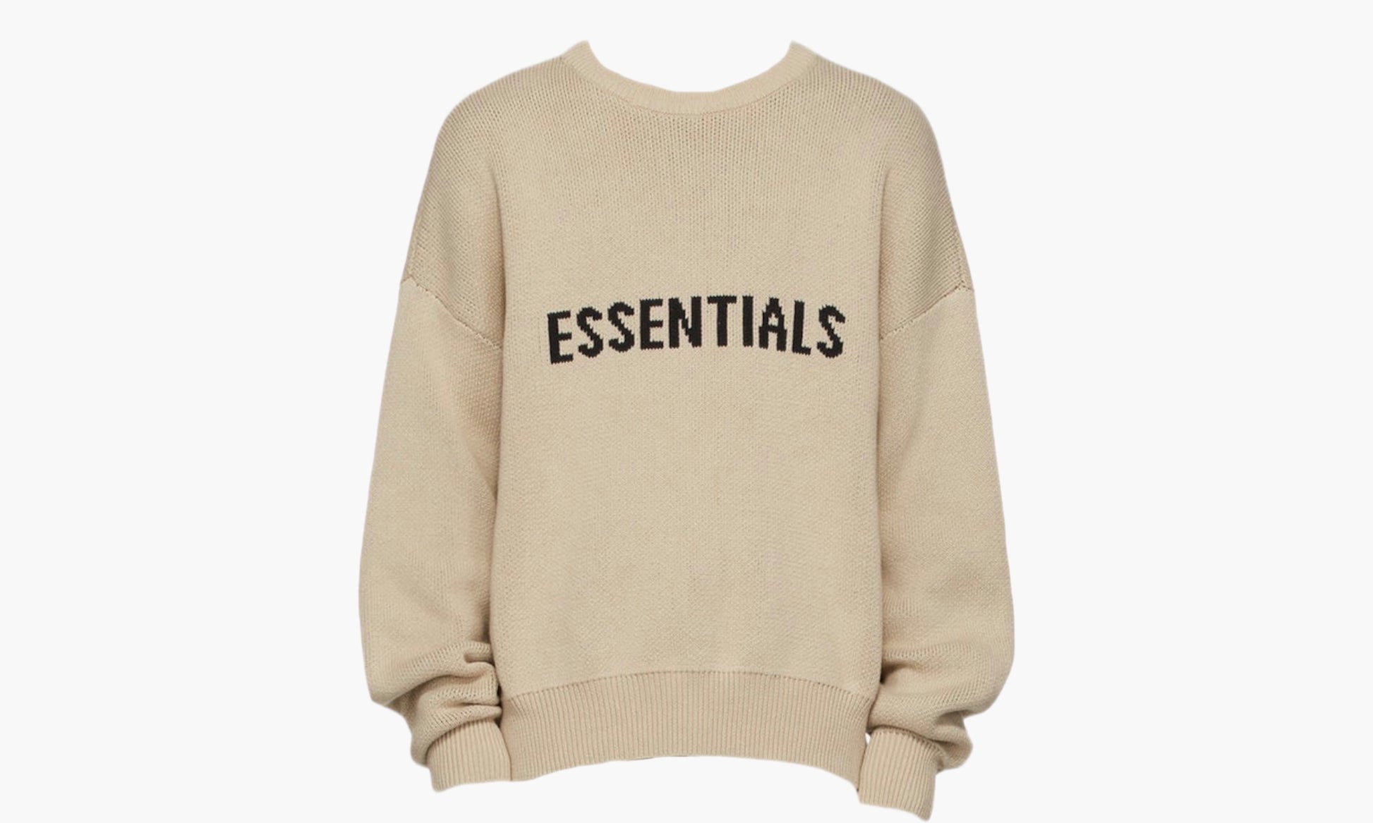 Fear of God Essentials SSENSE Exclusive Pullover Sweater Linen | The Sortage