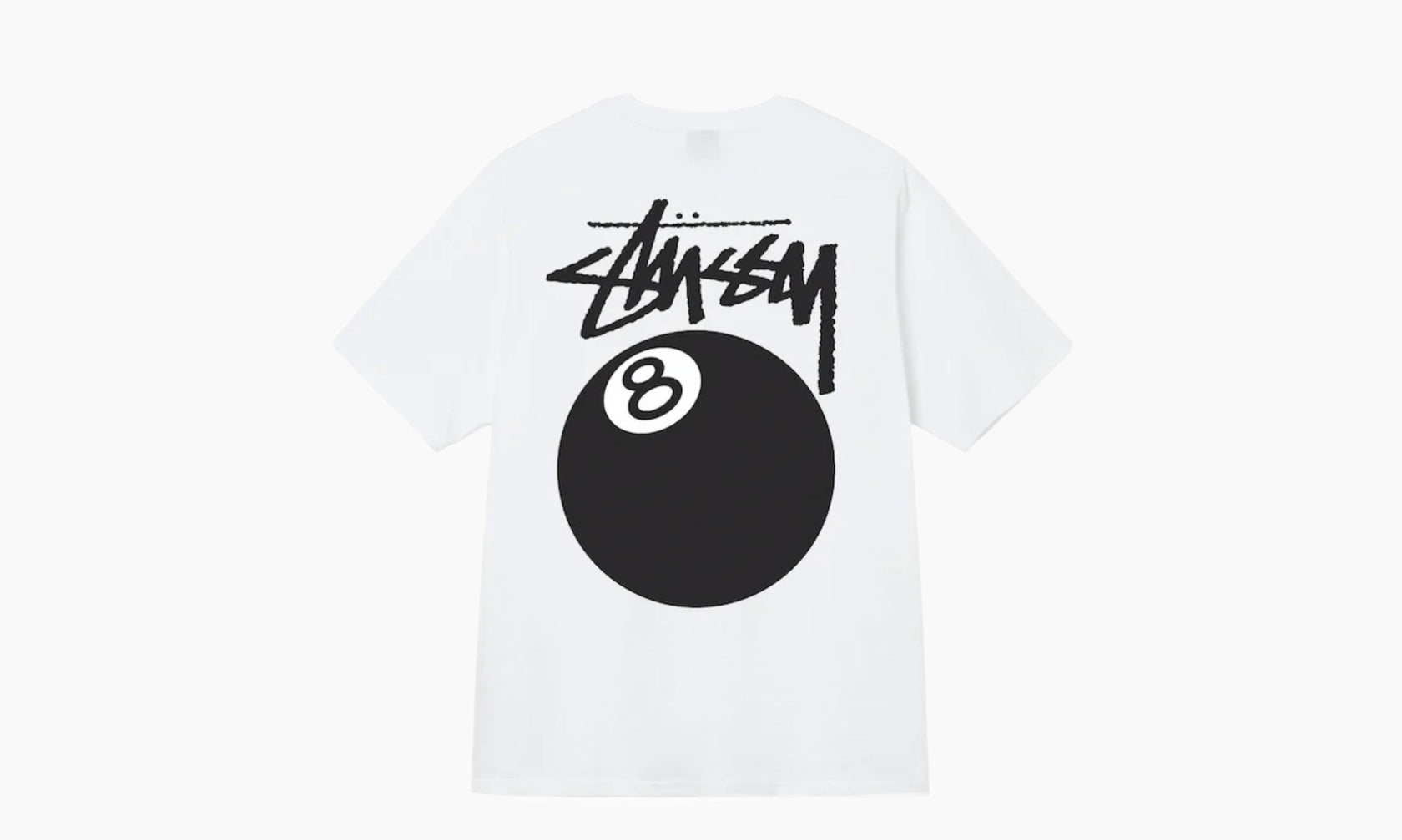 Stussy 8 Ball Tee Ss22 White The Sortage