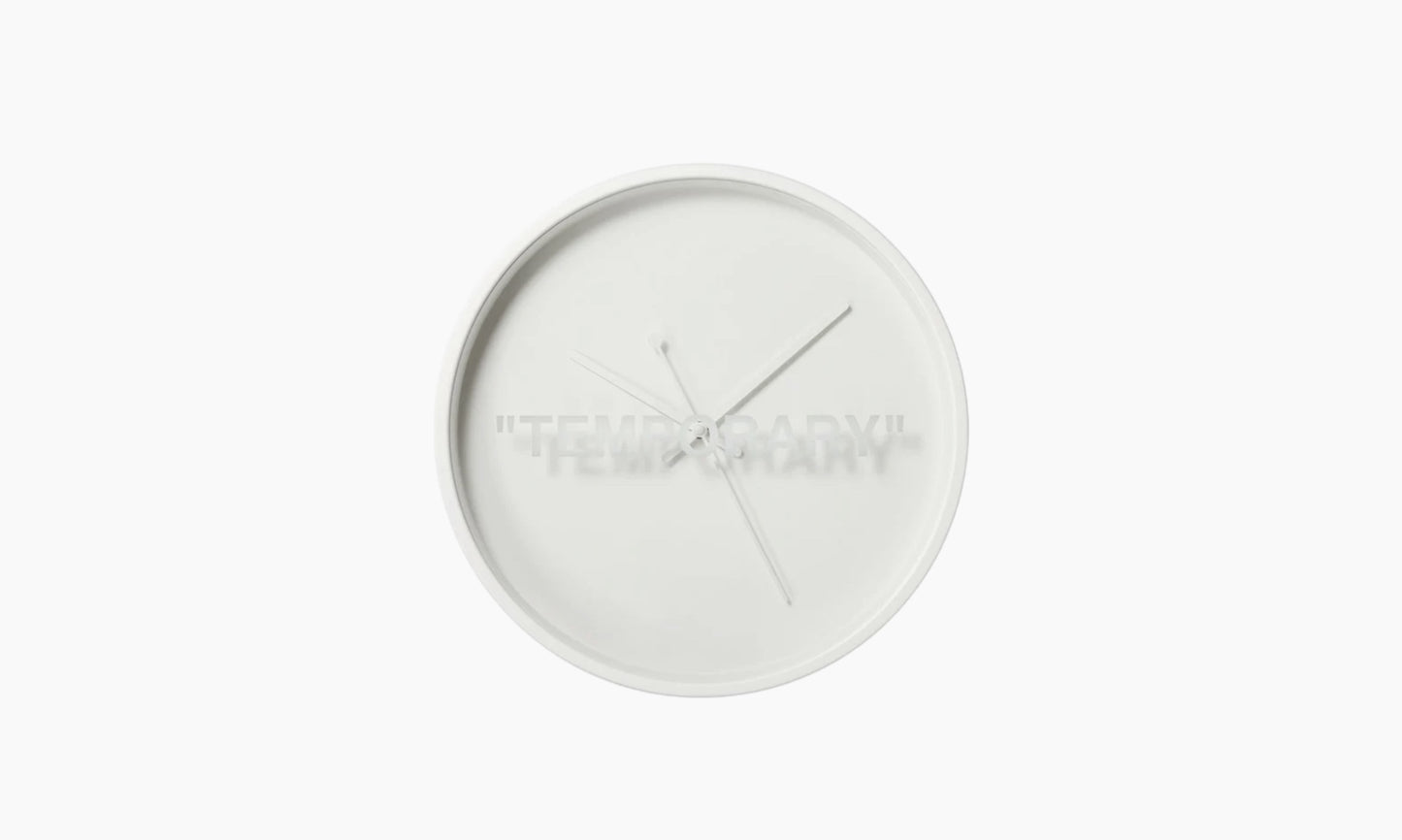 Virgil Abloh x IKEA TEMPORARY Clock