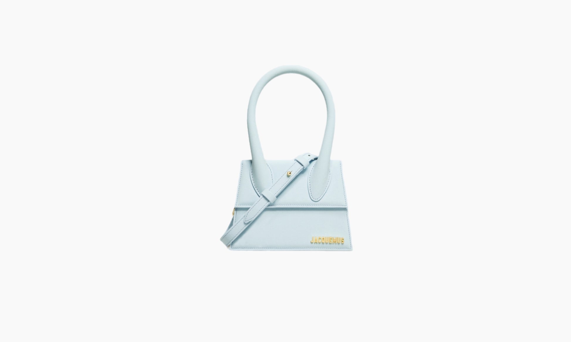 Jacquemus Le Chiquito Moyen Handbag Pale Blue | The Sortage