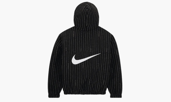 Nike x Stussy Striped Wool Jacket Asia Sizing Black | The Sortage