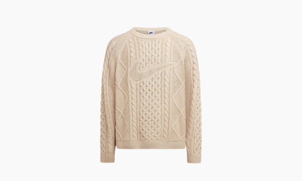 Nike Life Cable Knit Sweater Rattan | The Sortage
