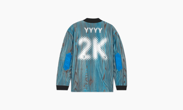 Off-White x Nike 001 Soccer Jersey Blue | The Sortage