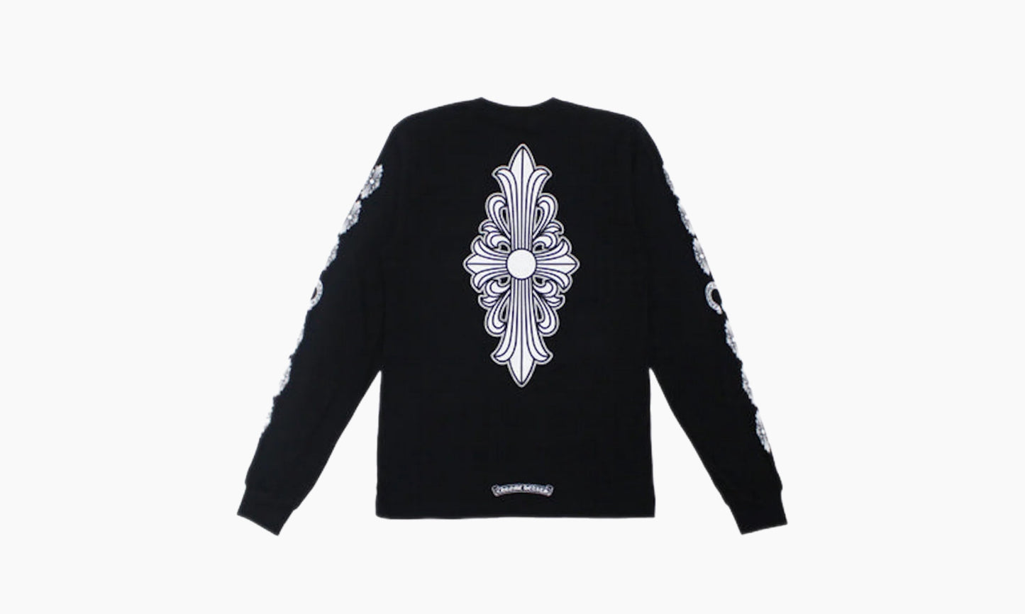 Chrome Hearts Floral Cross L/S T-shirt Black | The Sortage