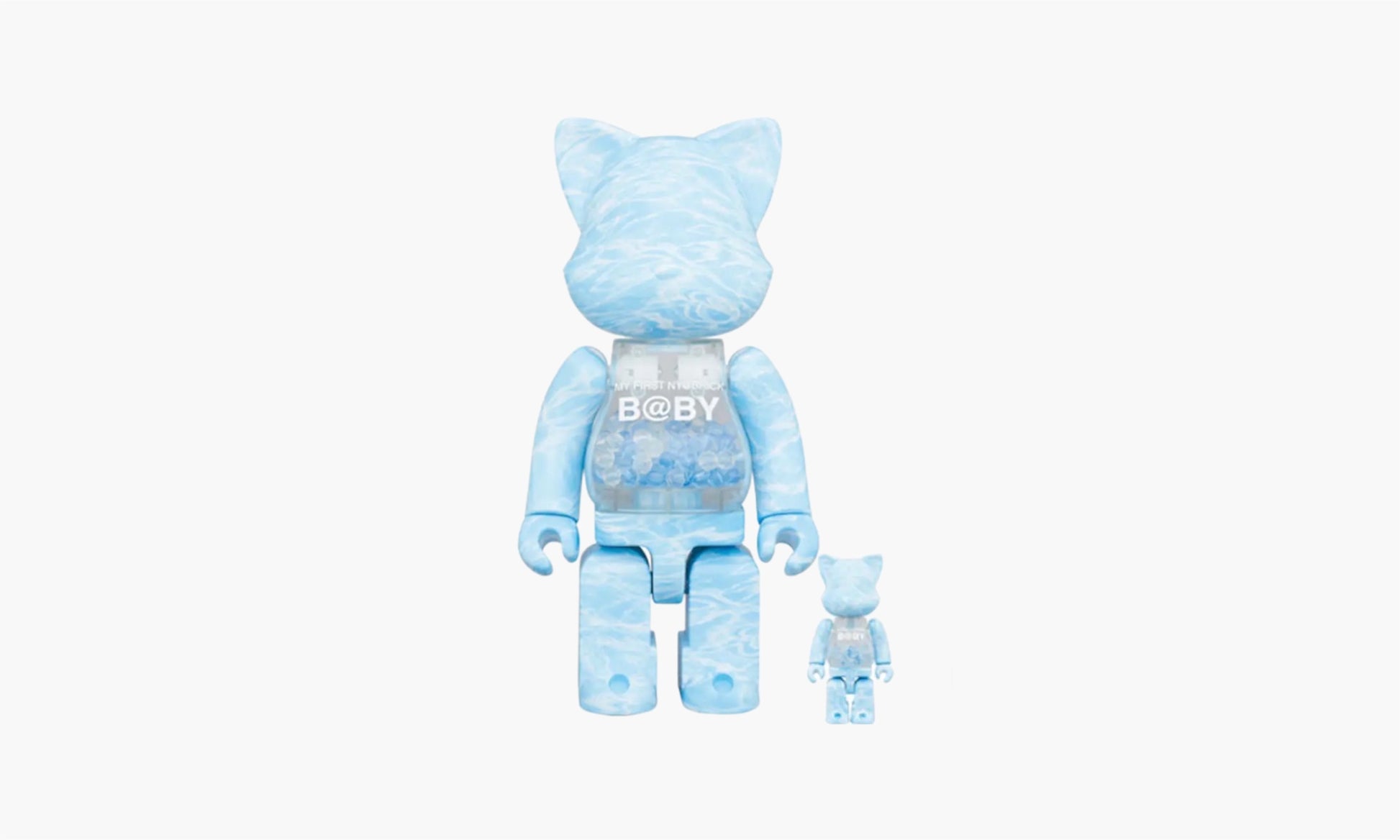 Bearbrick My First Nyabrick Baby 100% & 400% Set Water Crest | The Sortage