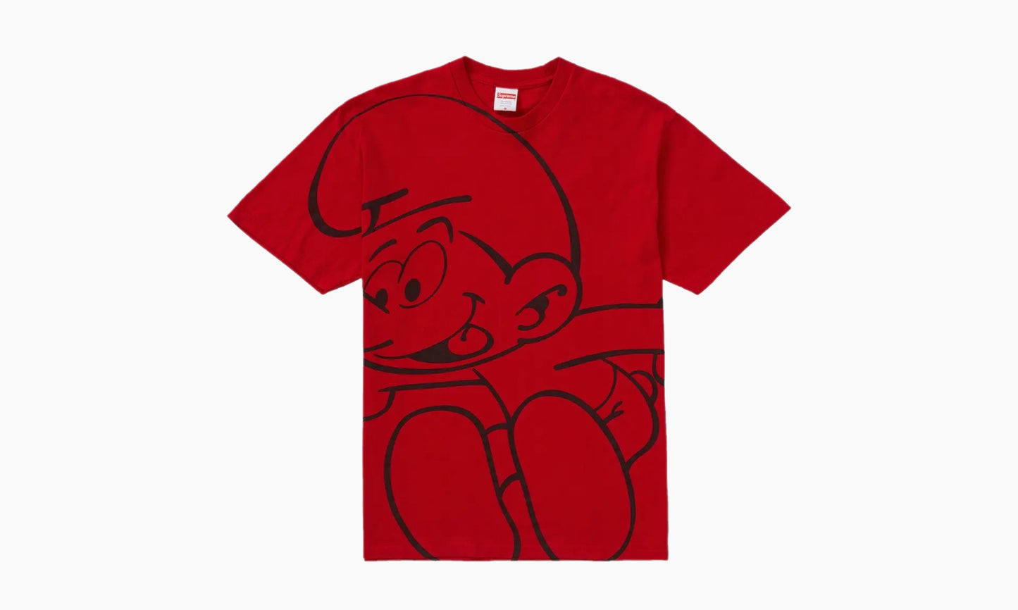 Supreme Smurfs Tee Red | The Sortage