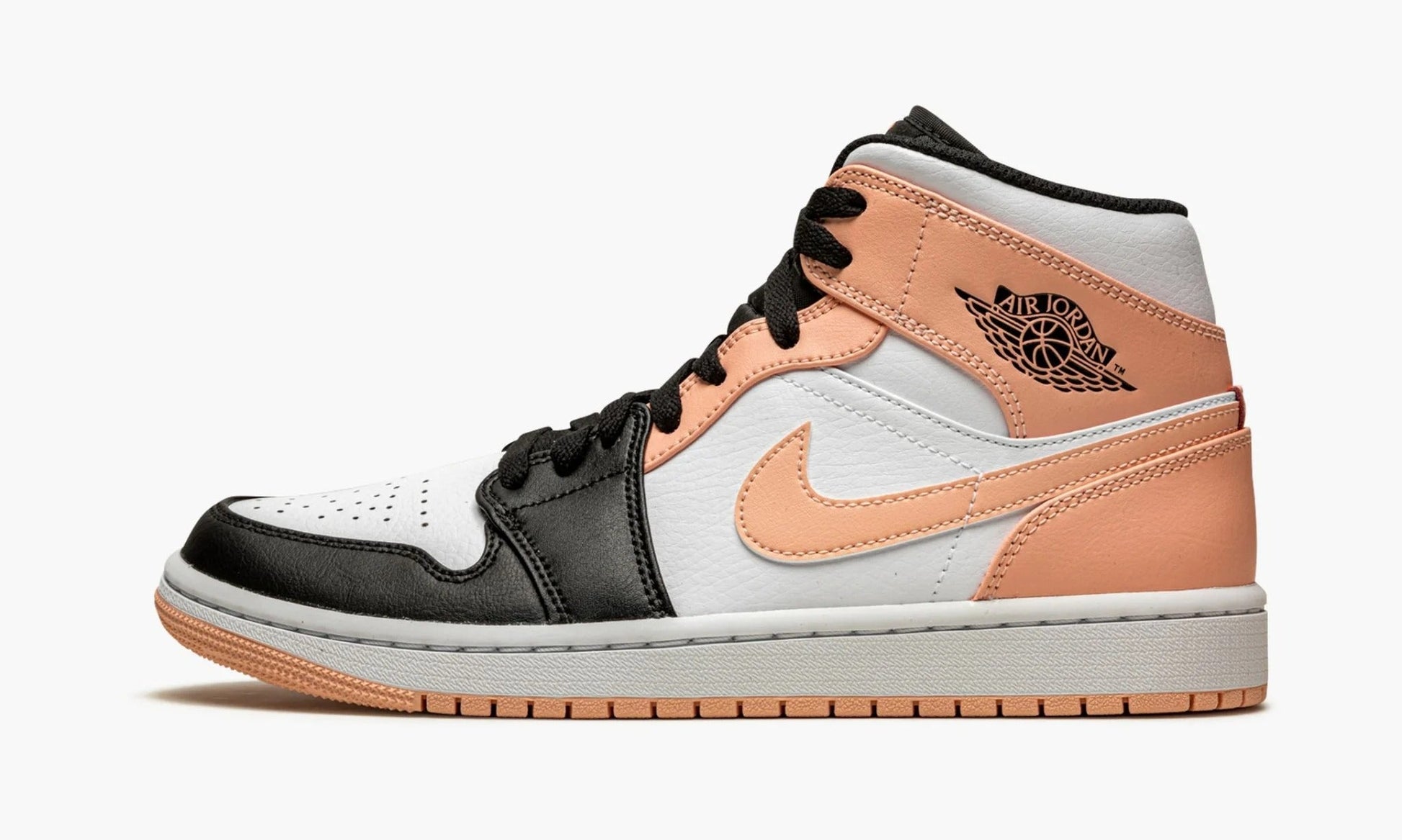 Air Jordan 1 Mid Crimson Tint Toe - 554724 133 | The Sortage