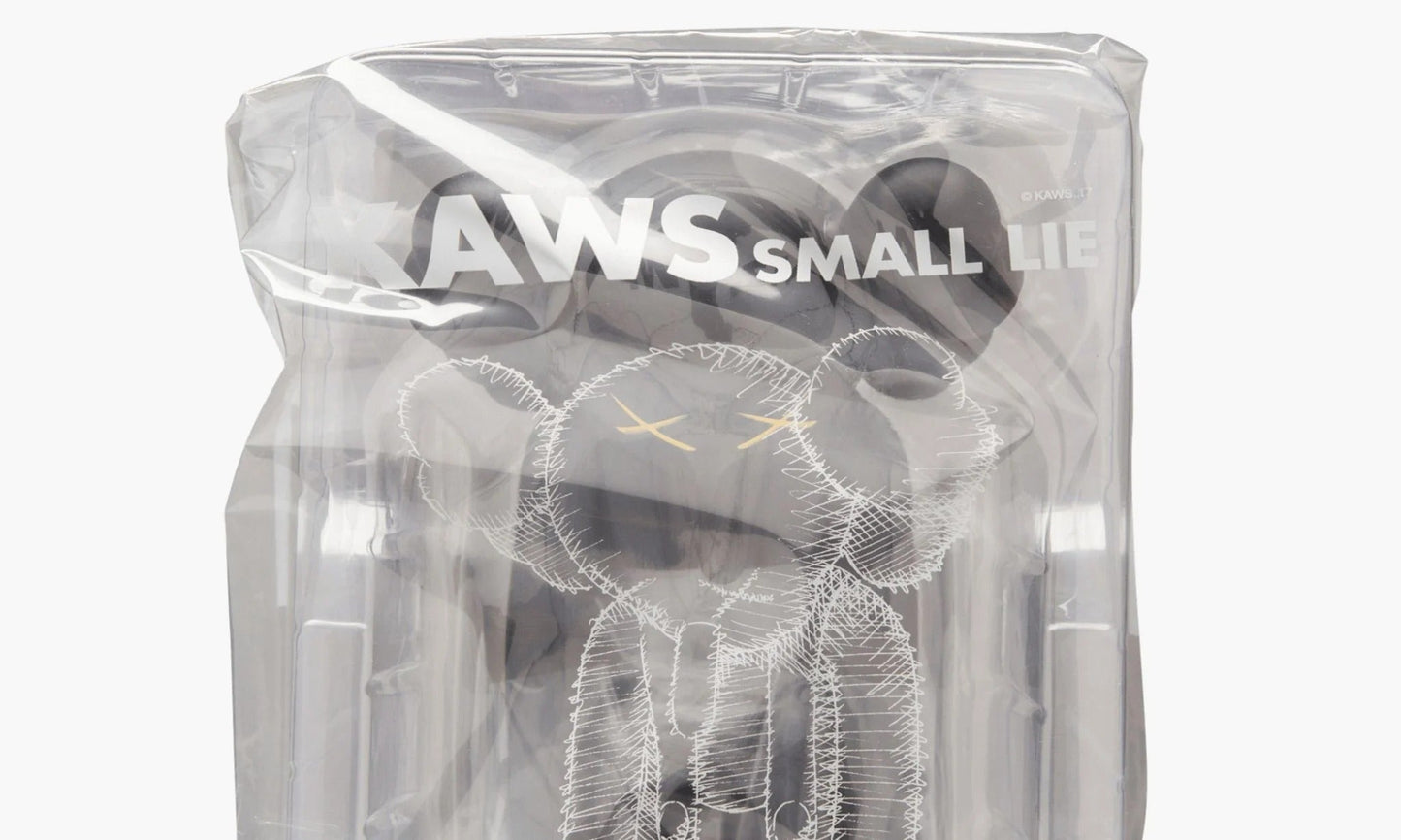 KAWS Small Lie Companion Vinyl Figure Black | The Sortage