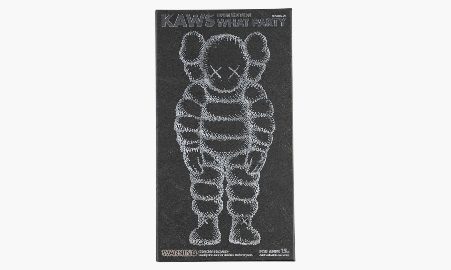 KAWS What Party Figure Black 2020 - KAWS053 | The Sortage