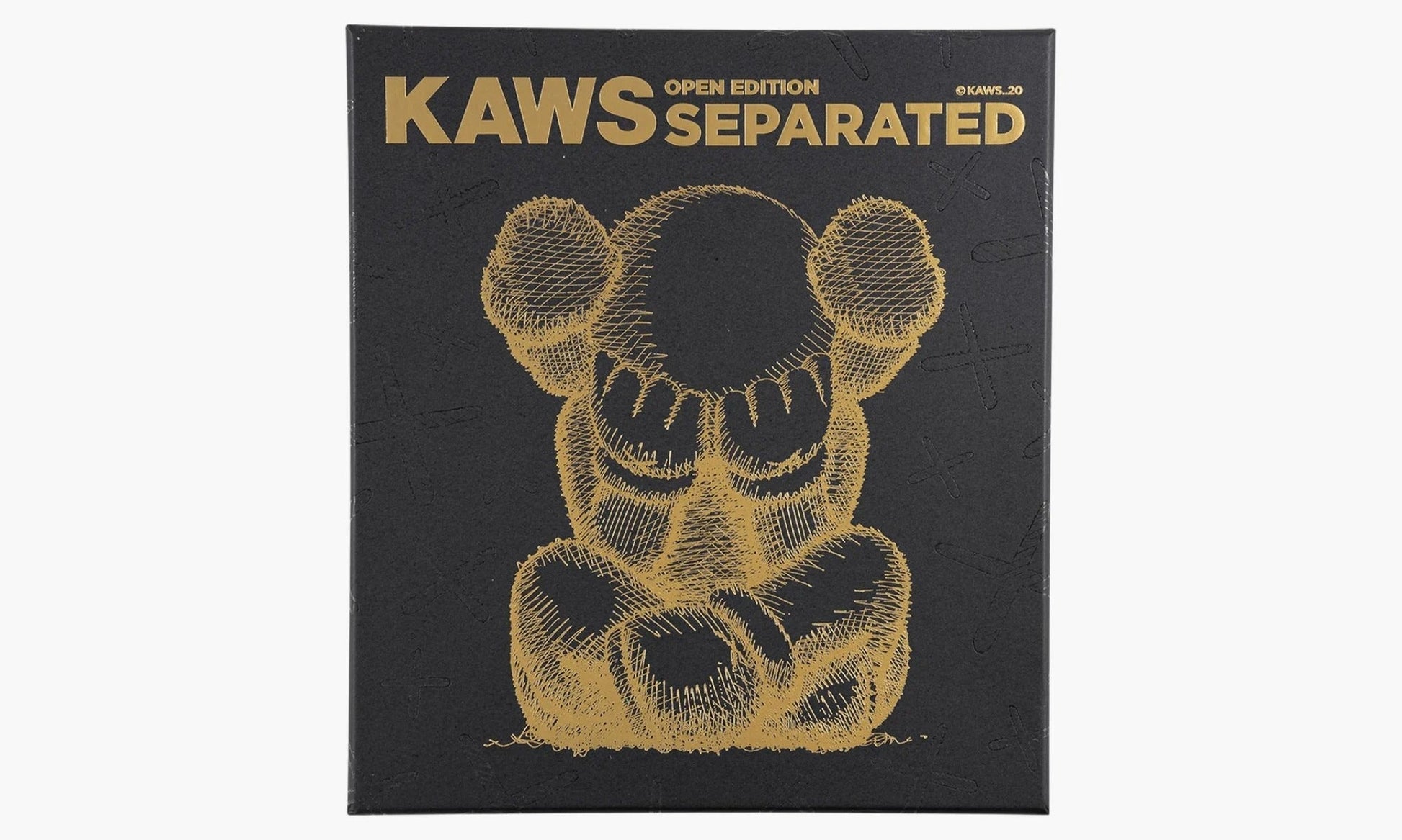 KAWS Separated Vinyl Figure Black SS21 - KAWS055 | The Sortage