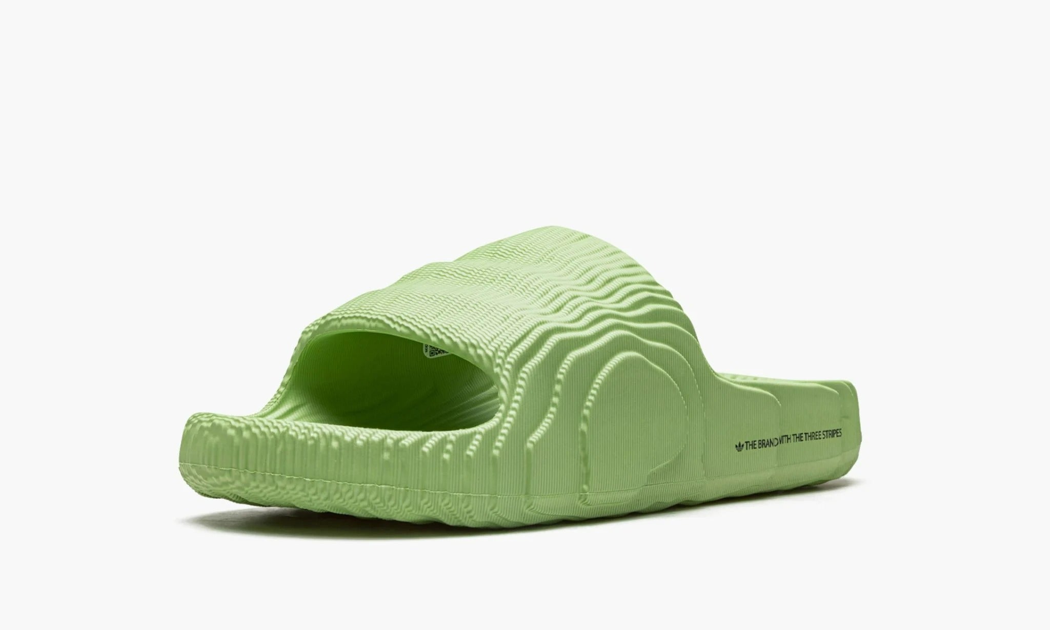 Lime green deals adidas slides