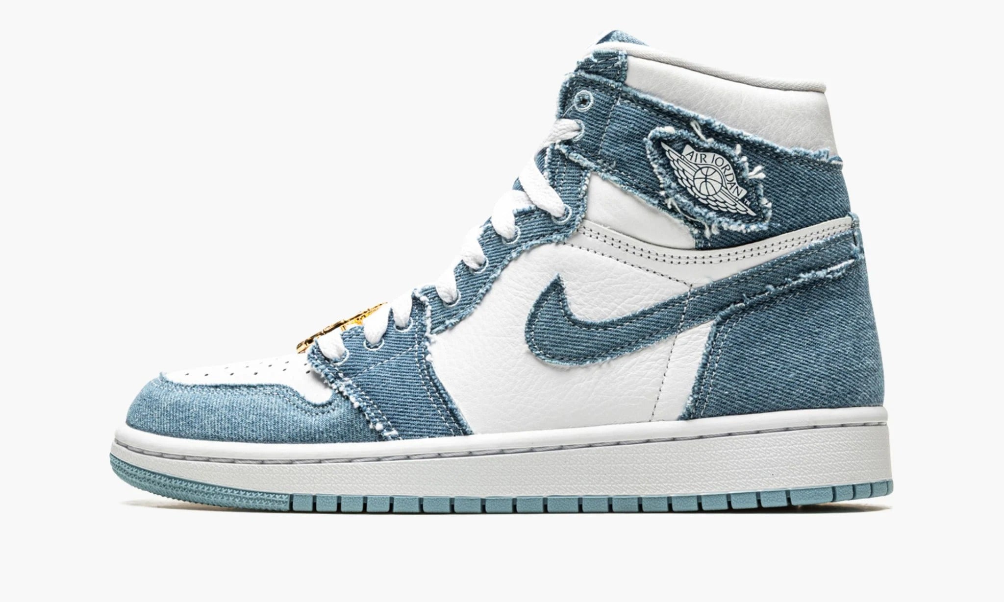 Denim jordan shoes on sale