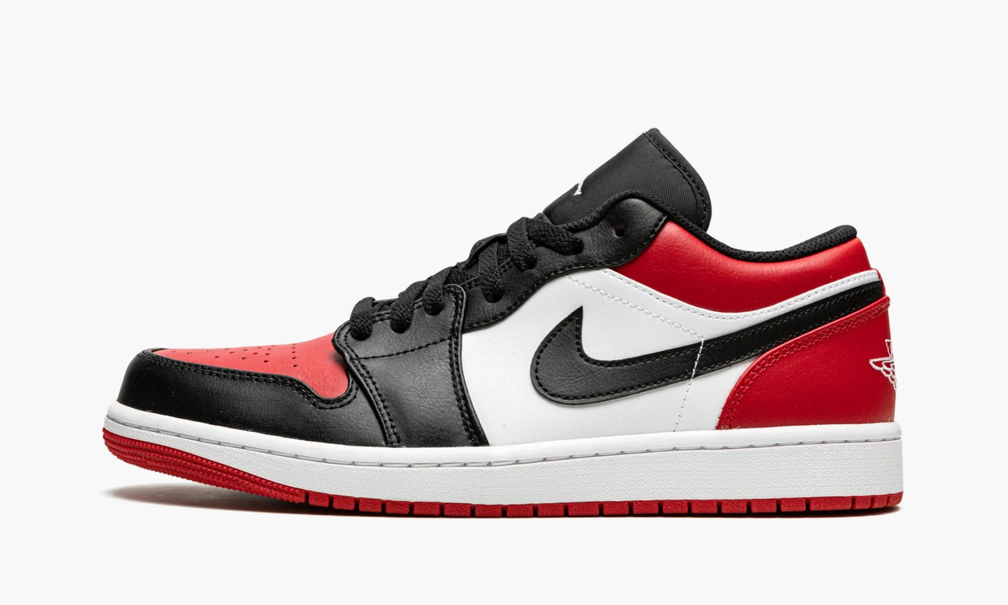 Air Jordan 1 Low Bred Toe - 553558 612 | The Sortage