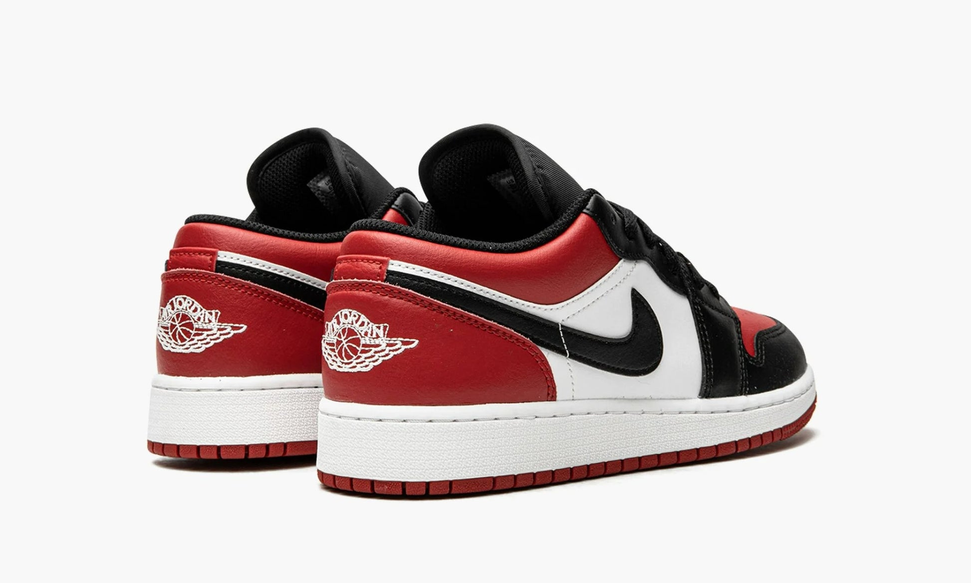 Air Jordan 1 Low GS Bred Toe - 553560 612 | The Sortage