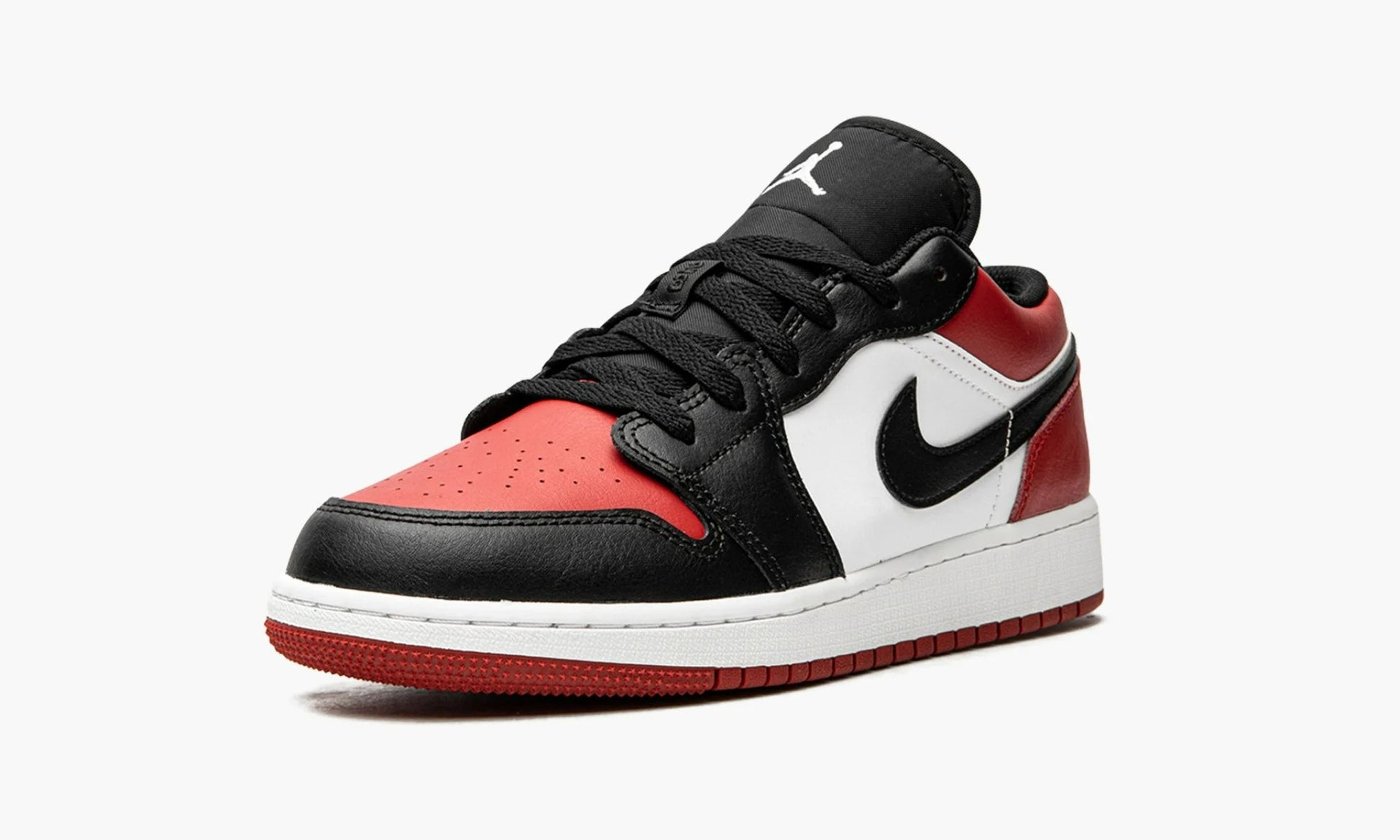 Air Jordan 1 Low GS Bred Toe - 553560 612 | The Sortage