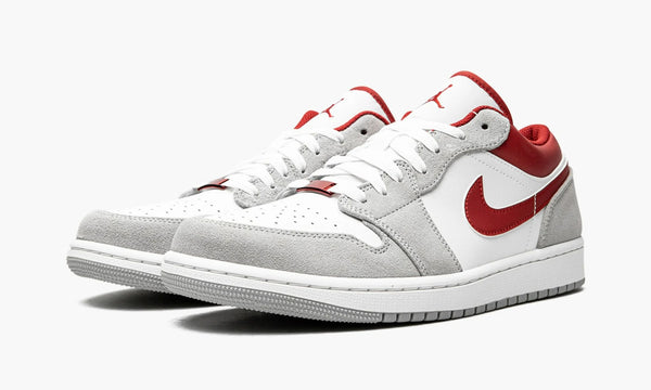 Air Jordan 1 Low SE Light Smoke Grey Gym Red - DC6991 016