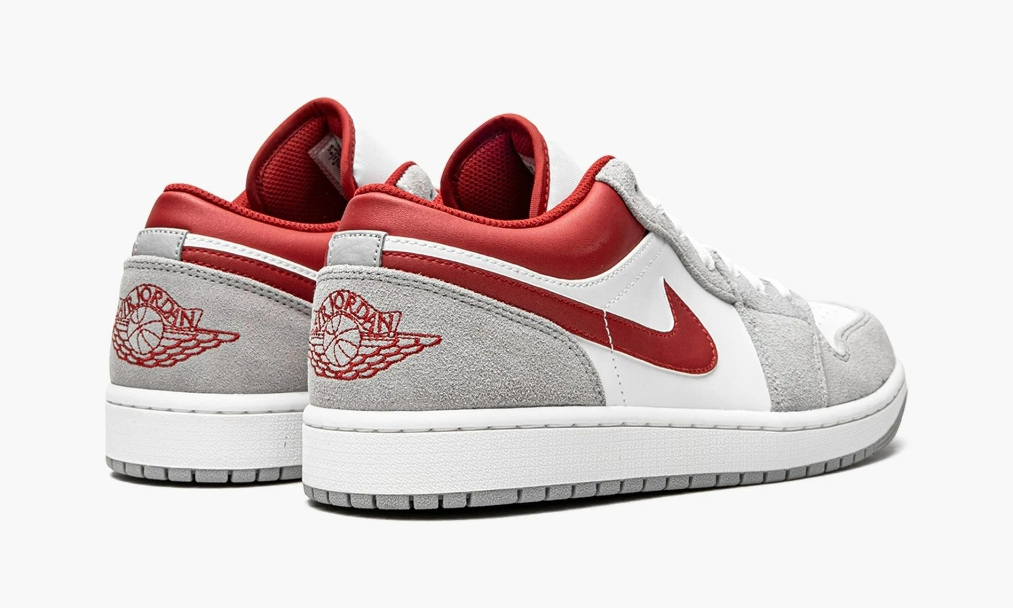 Grey and 2025 red jordan 1