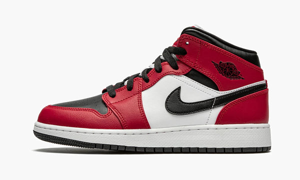 Air Jordan 1 Mid GS Chicago Black Toe - 554725 069 | The Sortage