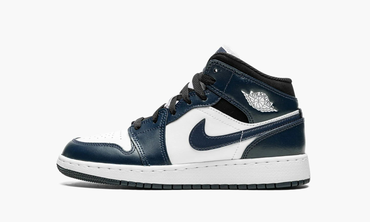 Air Jordan 1 Mid GS Armory Navy - 554725 411 | The Sortage