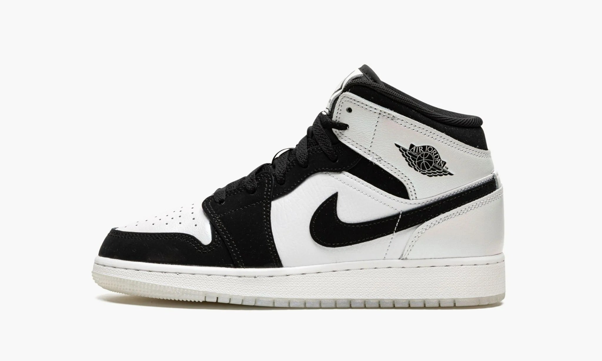 Nike air jordan cheap 1 mid black/particle grey-white