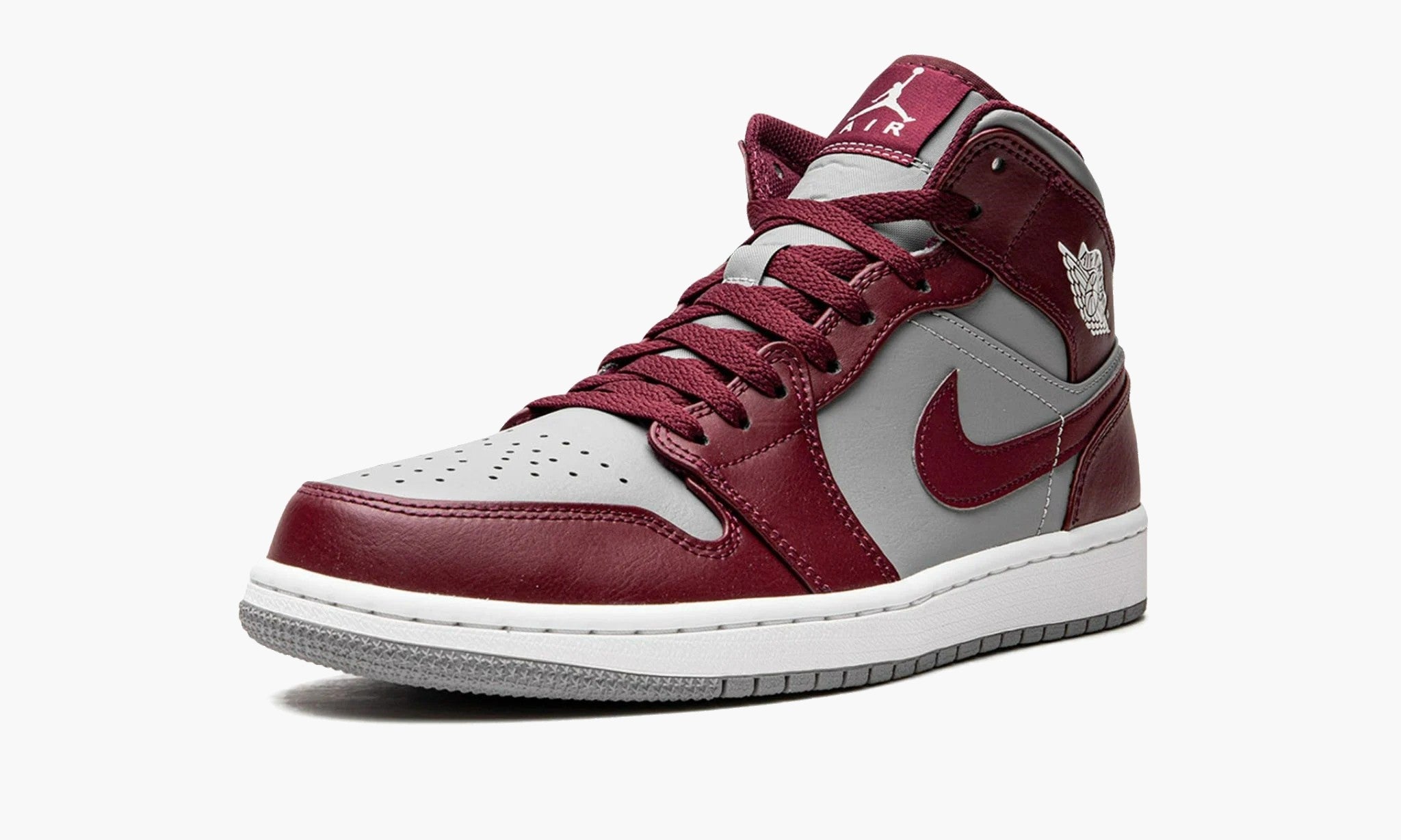 Air jordan cheap 1 mid burgundy