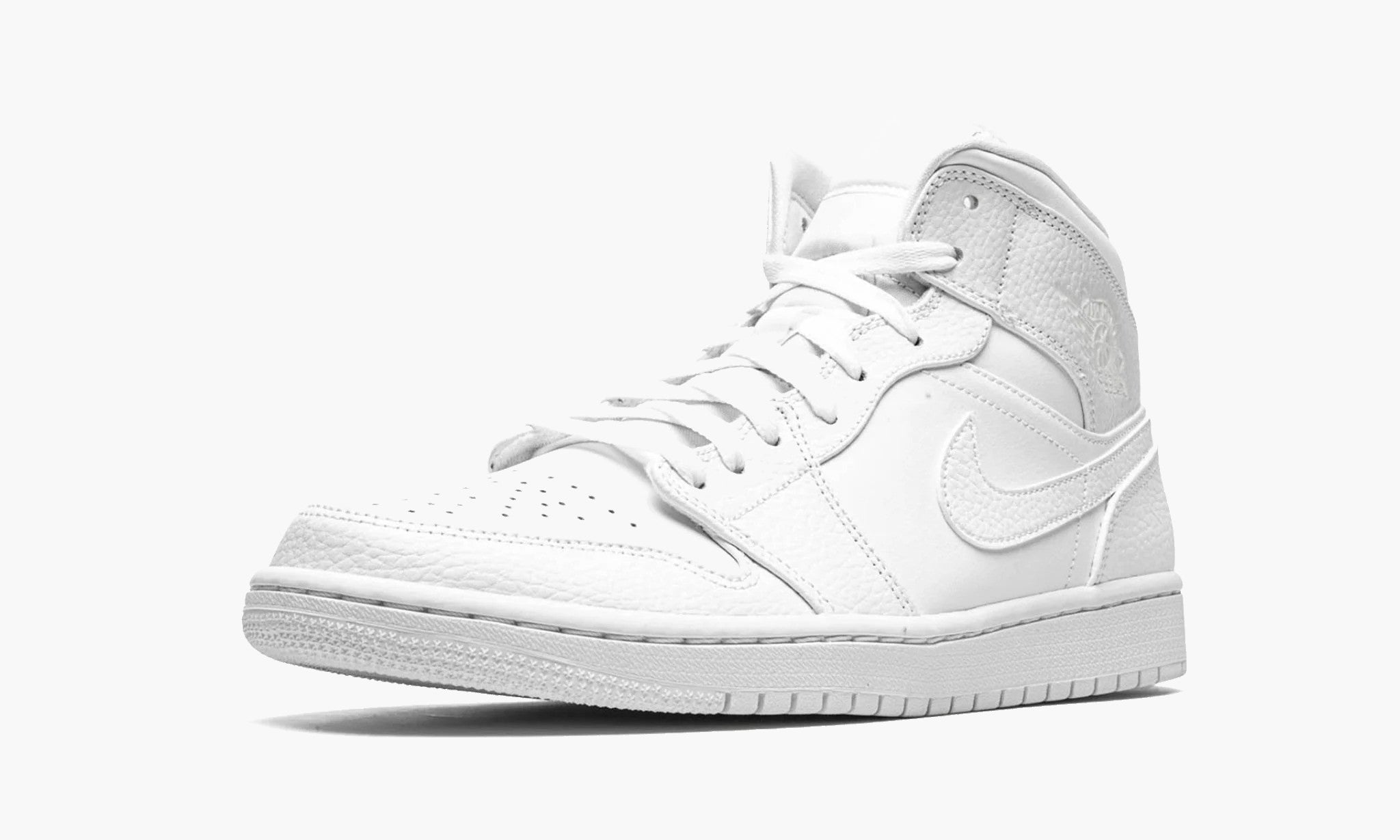 Air Jordan 1 Mid Triple White 2.0 2020