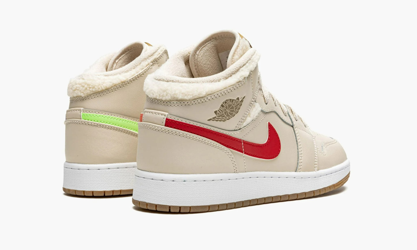 Air Jordan 1 Mid GS Fleece Pearl White - DO2207 264 | The Sortage