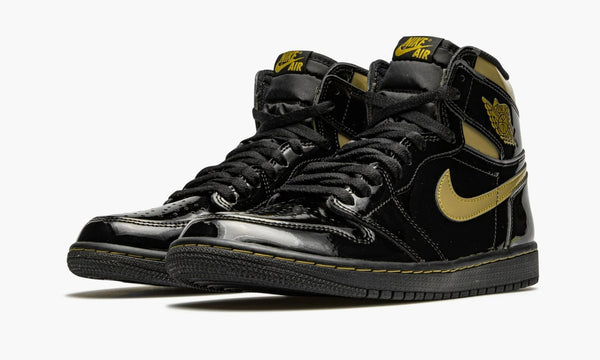 Air Jordan 1 Retro High Black Metallic Gold - 555088 032