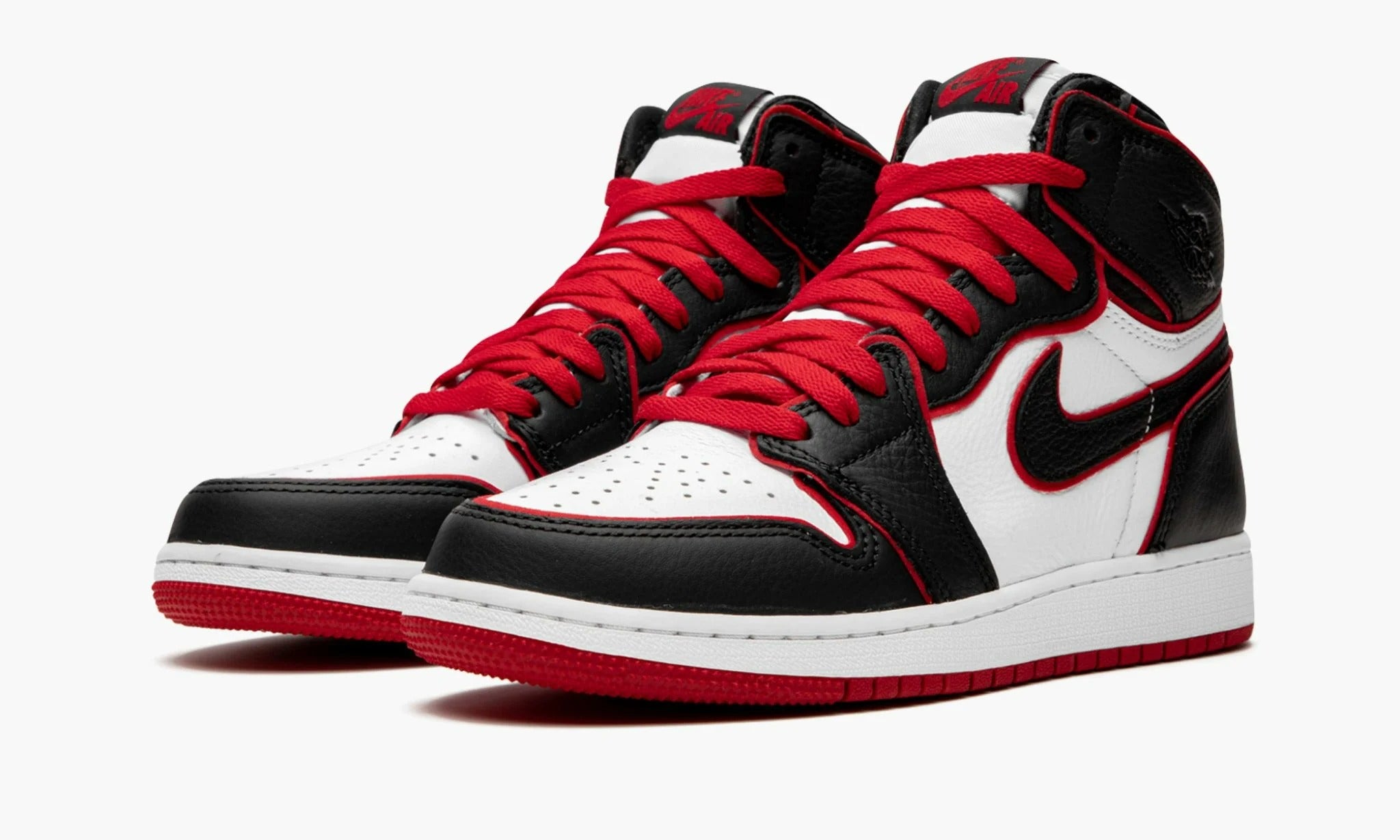 Nike air jordan 1 retro high og hotsell gs black/red