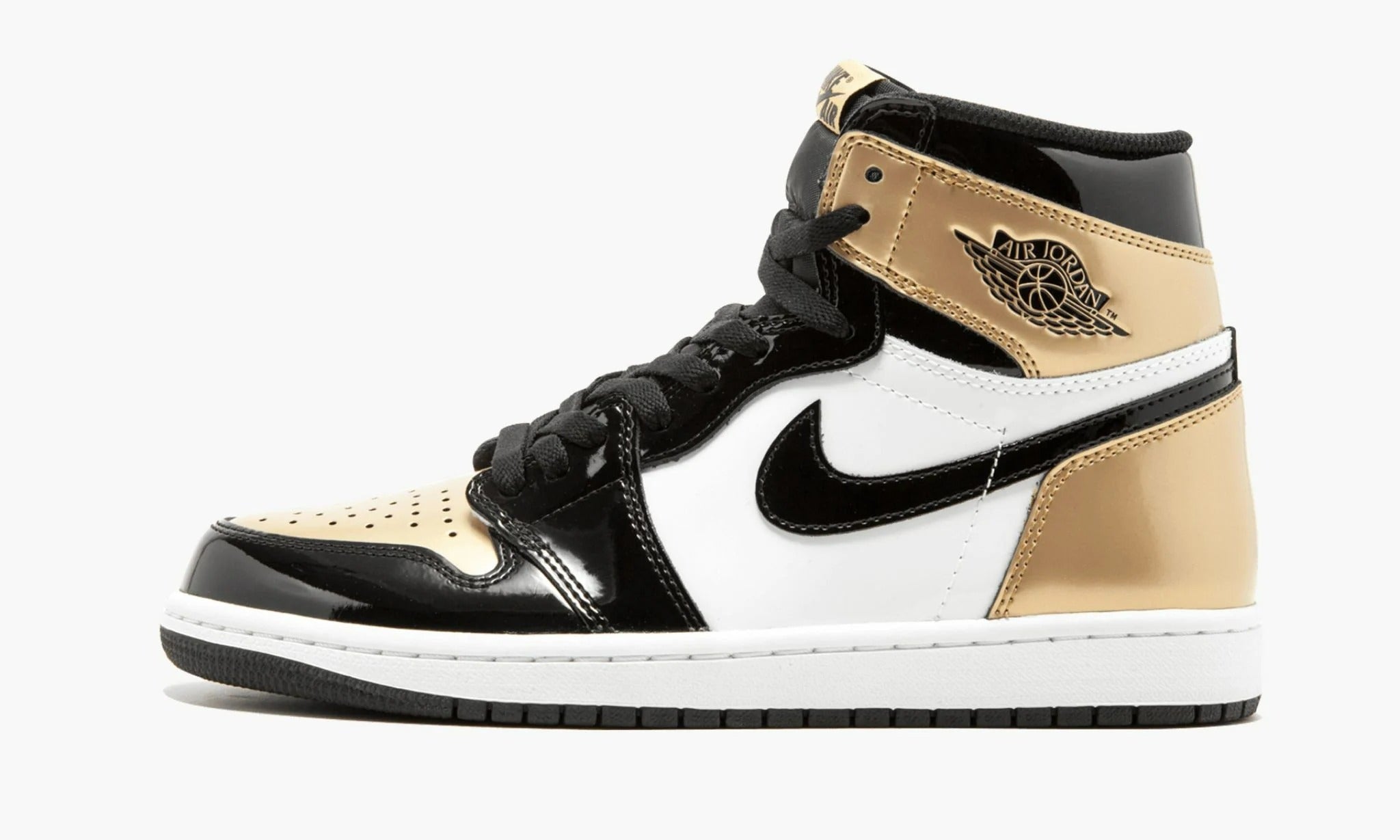 Nike air jordan 1 retro high 2024 og nrg gold toe