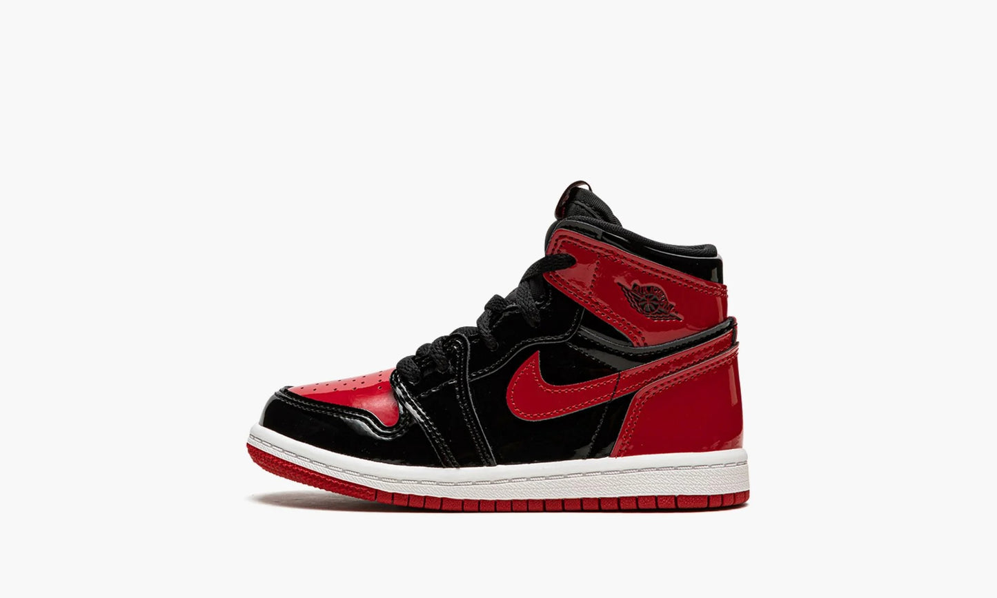 Air Jordan 1 Retro High OG TD Bred Patent - AQ2665 063 | The Sortage