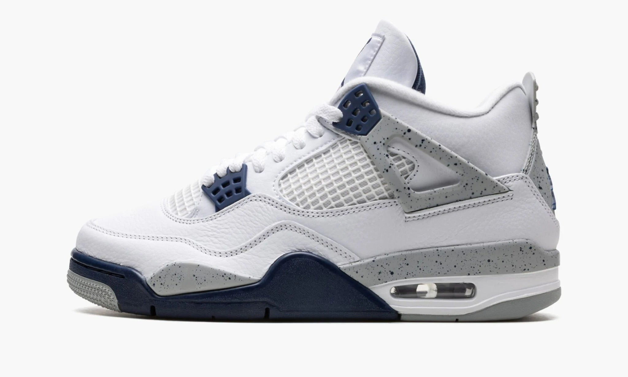 Retro 4 jordans blue and white on sale