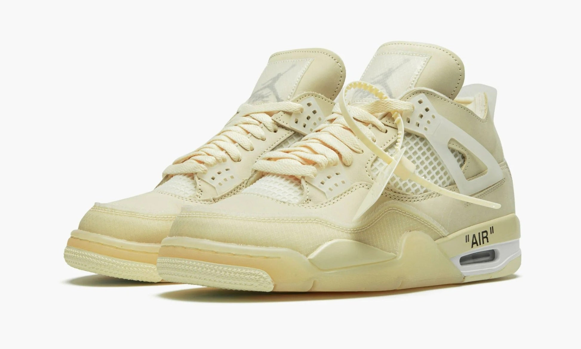 Air Jordan 4 SP WMNS Off-White Sail - CV9388 100 | The Sortage