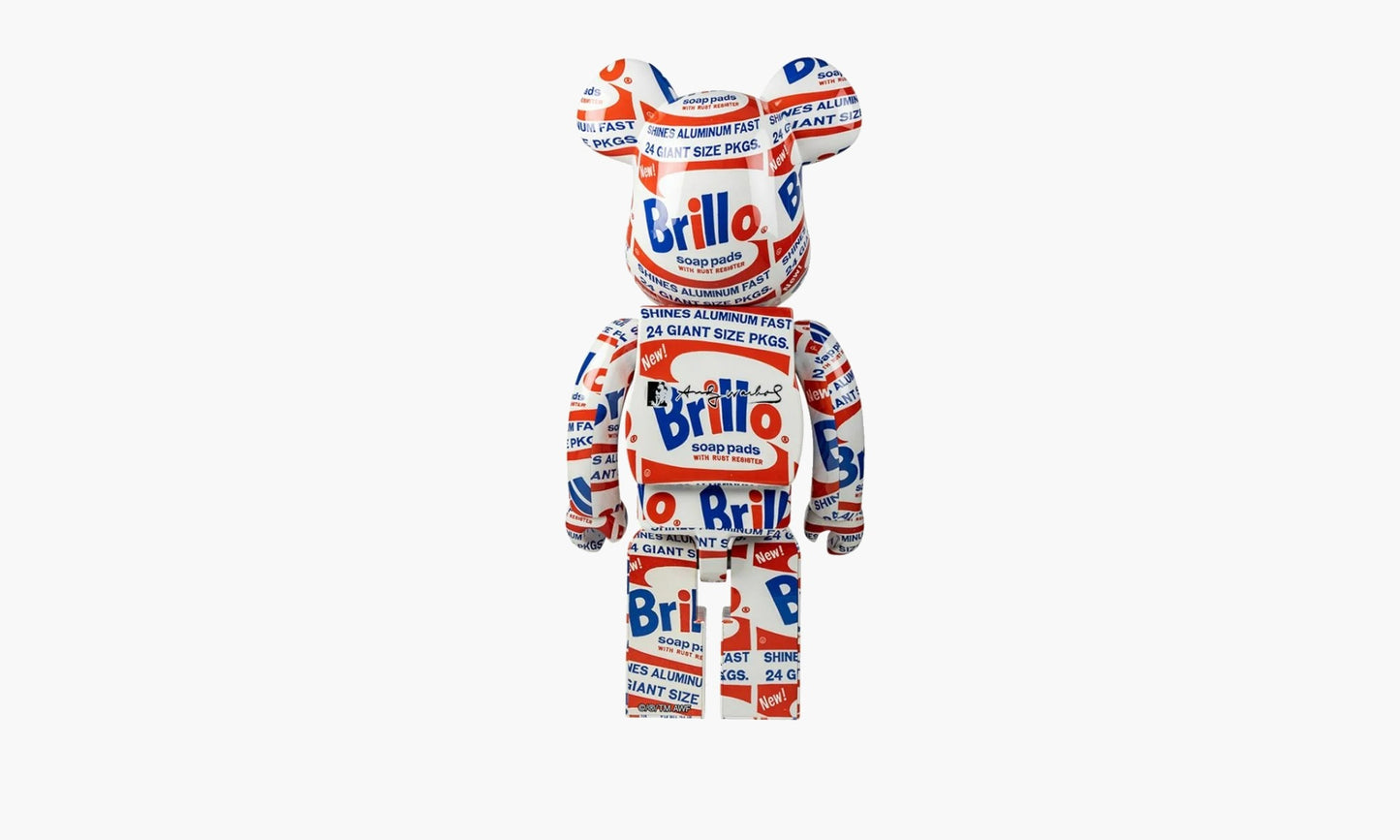 Bearbrick ANDY WARHOL Brillo 1000% | The Sortage